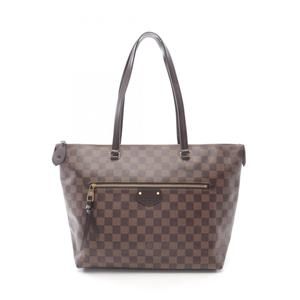 LOUIS VUITTON Brown Damier Leather Tote Bag